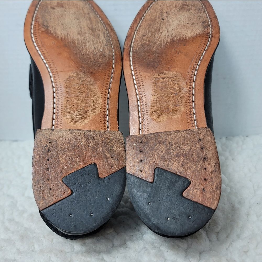 Chippewa Black Leather Horsebit Loafers Shoes Men’s 9C Handcrafted USA 2337 - Picture 11 of 11